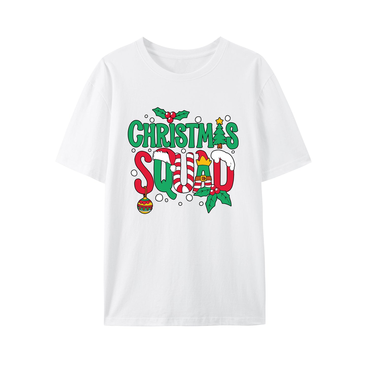 Christmas Squad Shirt - Relaxed Fit, Full Size