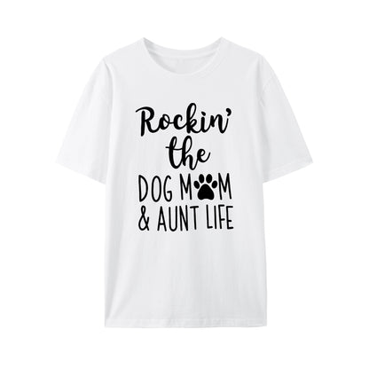 Dog Mom Love Shirt - Relaxed Fit, Full Size