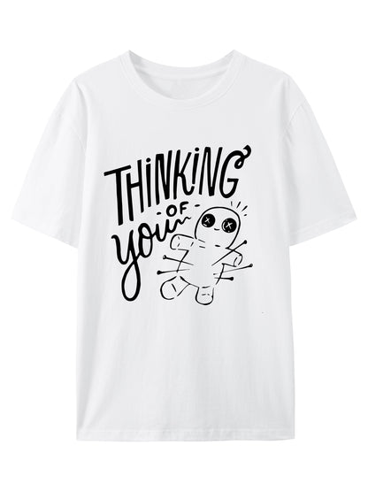 Whimsical Thinking Of You Shirt - Relaxed Fit, Full Size