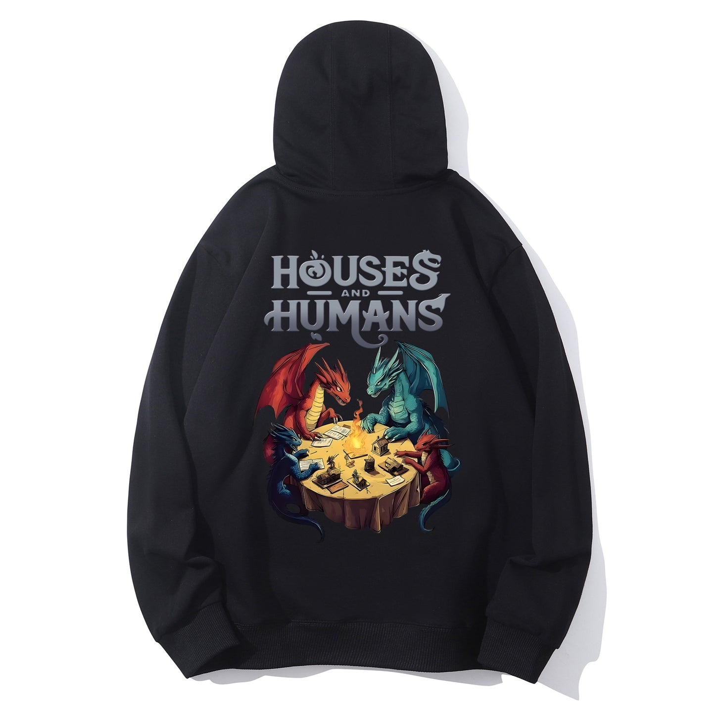 Houses and Humans DnD Shirt - Relaxed Fit, Full Size