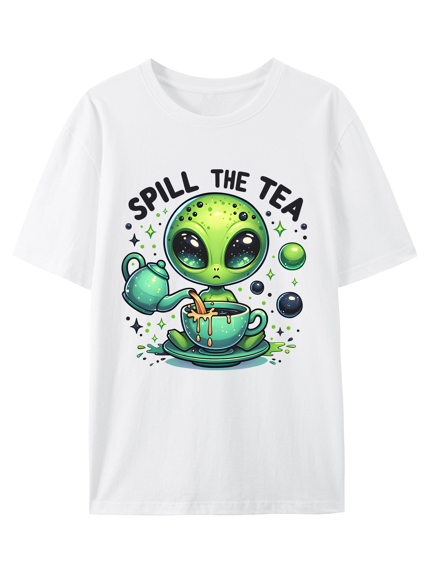 Spill The Tea Shirt - Relaxed Fit, Full Size