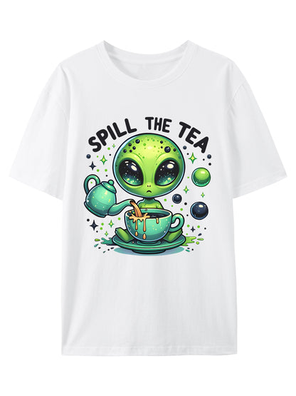 Spill The Tea Shirt - Relaxed Fit, Full Size