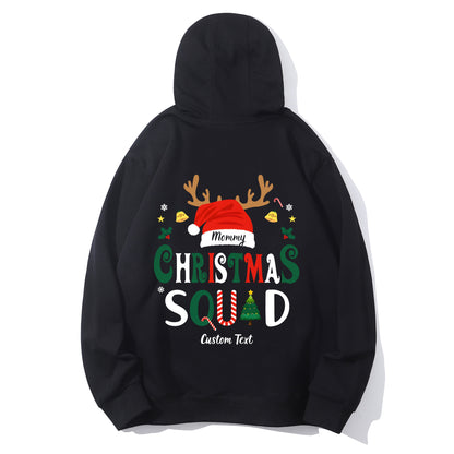 Personalized Christmas Squad  Shirt - Relaxed Fit, Full Size