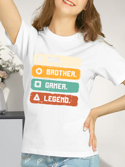 Legend Gamer Shirt - Relaxed Fit, Full Size