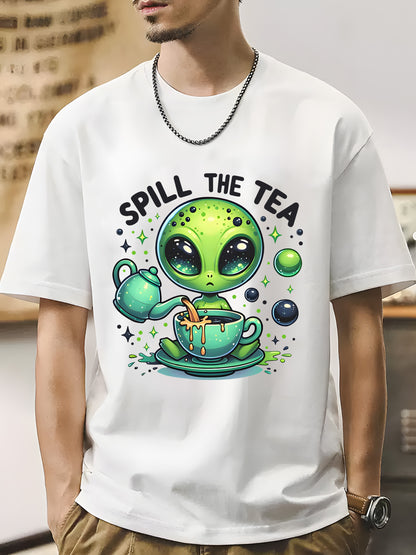 Spill The Tea Shirt - Relaxed Fit, Full Size