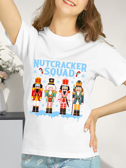 Nutcracker Squad Holiday Christmas Shirt - Relaxed Fit, Full Size