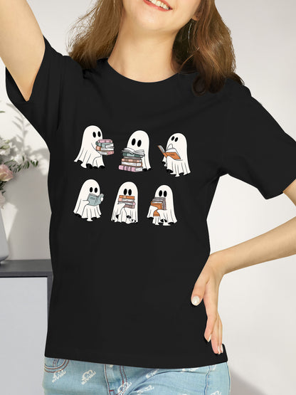 Halloween Ghost Shirt - Relaxed Fit, Full Size